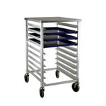 NAI1311 - 38 in Half Size Mobile Bun Rack With Work Top