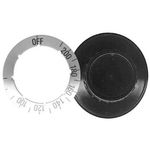 Kn233 Black Plastic Knob Off-200-100