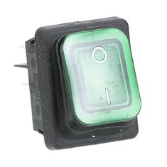 Switch - Rocker, Lighted (Green) for Prince Castle Part# PC197-006