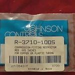 .005 RESTRICTOR, 1 PC. For Johnson Controls Part# R-3710-1005