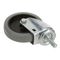 Caster,Stem (4"Od,Swvl,Gray) for Rubbermaid Part# RBMD3424L6