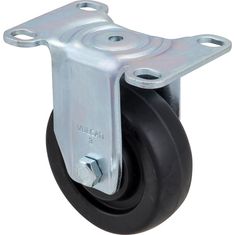 262-1033 - CASTER,PLATE (3"OD,RIGID,GRAY)