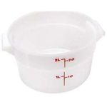 Cambro RFS2148 ROUND 2QT PLY-WHITE