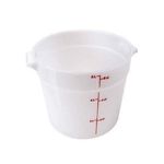 Container (10"Rd, 6 Qt, Wht) for Cambro Part# RFS6 (148)