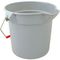 Bucket,Sanitizer (10 Qt, Gray) for Rubbermaid Part# RUB2963