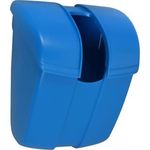 San Jamar SI2000 Saf-T-Ice Scoop Caddy, Blue