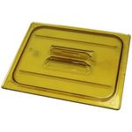 Hot Pan Lid Half Sz-150Amber for Cambro Part# SP-320