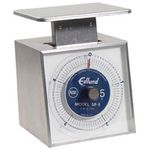 Edlund SR-5 Scale, Portion, Dial Type, Dishwasher Safe, Top Loading Counter Model, Rotating Dial, Vertical Face, 5 Lbs X 1 Oz Graduation, Stainless Steel Construction, Nsf Certified, Made In Usa                                         