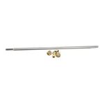 Dormont T4-KIT-12 Flex Tube Kit, 1/4" x 12", Stainless Steel