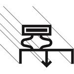 Gasket,Door (3-Sided, 36"X81") for Thermo-Kool Part# THK511500