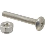 Screw (10-24, S/S, W/ Locknut) for Tuuci Part# TUUCK100210