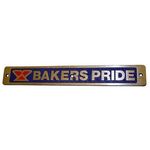 Nameplate for Bakers Pride Part# U1043X