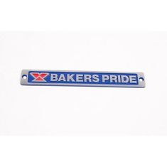 Bakers Pride Nameplate For Bakers Pride Part# U1044A