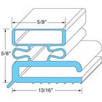 Gasket, Door 23 3/8" X 29 3/8" for Tri-Star Part# VC-43493-00