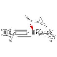 Pusher Bpc  9/32"  for Vollrath/Idea-Medalie Part# VOL29-6-932