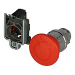 Red Emergency Stop Switch 1Nc for Schneider Electric (Square D) Part# XB4BS8442