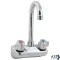 107-1139 - FAUCET, 4" WALL,GSNK,LEADFREE