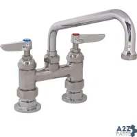 Faucet, Deck (4"Ctrs, Leadfree) for T&S Brass