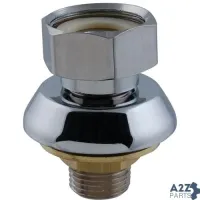 1/2 NPT MALE INLET WITH ADJUSTABLE FLANGE, 1 LON