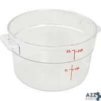 17-8590 - CONTAINER CLEAR RD 2QT