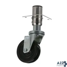 26-4879 - CASTER,PLATE MOUNT  - 4"