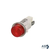 All Points 38-1008 Signal Light; 1/2"; Red; 250V