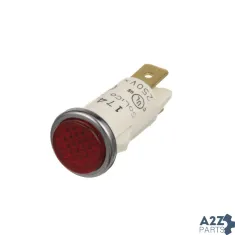 38-1153 - SIGNAL LIGHT 1/2" RED 250V