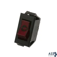 On/Of Switch,F-Lighted Red-125 for Bunn Part# 12920-0000