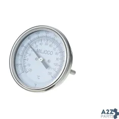 62-1014 - THERMOMETER 3, 0-250F,  1/2'' MPT