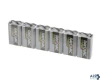 Rayovac B/9V-ALK Alkaline Batteries, 9 Volt, Pack of 6