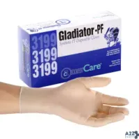 AmerCareRoyal 31991-C Small Gladiator Synthetic Powder Free Gloves, Powder Fr