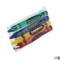 AmerCareRoyal CRH20004PKP-C 4 Color Honeycomb Crayons, Case Of 500 Packs