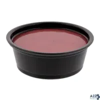 AmerCareRoyal PCP150B-C Poly Black Portion Cup, 1.5 Oz, Case Of 2500