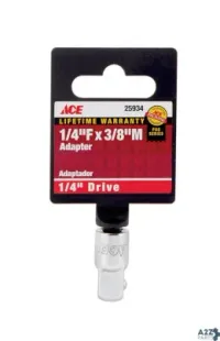 Ace Trading 25934-40A 1 In. L X 1/4 In. Drive S Sae Socket Adapter 1 Pc - Tot