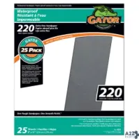 Ali Industries Inc 3283 Gator 11 In. L X 9 In. W 220 Grit Silicon Carbide Water