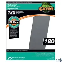 Ali Industries Inc 3284 Gator 11 In. L X 9 In. W 180 Grit Silicon Carbide Water