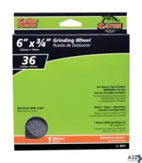 Ali Industries Inc 6012 Gator 6 In. Dia. X 3/4 In. Thick X 1 In. Grinding Wheel