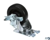 American Range A35013 Caster, 5", Swivel, With Brake, Plate
