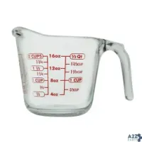 Anchor Hocking 55177AHG18 GLASS 16 OZ MEASURING CUP