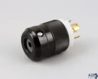 APW Wyott 1610000 Twist Lock Plug, Yellow, 125V, MPC-1A, PC-1A