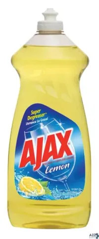 Arett Sales CPC44673 Ajax Lemon Scent Liquid Dish Soap 28 Oz. - Total Qty: 9