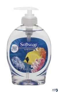 Arett Sales US04966A Softsoap Unscented Scent Antibacterial Liquid Hand Soap