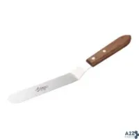 Ateco 1387 2" OFFSET BAKERS SPATULA WITH WOOD HANDLE
