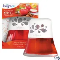 Bright Air 900022 SCENTED OIL AIR FRESHENER, MACINTOSH APPLE AND CIN