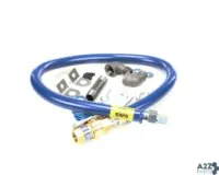 Blodgett 21242 Gas Connector/Flex Hose Kit with Restraining Cable, 3/4" x 48"