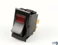 Bloomfield 2E-70411 Rocker Switch, Red Lighted, On/Off, 120 Volt
