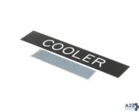 Bally Refrigerated Boxes 032137 COOLER LABEL 2 X 10" BLK