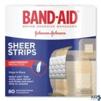 Band-Aid 111713400 TRU-STAY SHEER STRIPS ADHESIVE BANDAGES
