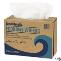 Boardwalk BWK-E025IDW SCRIM WIPERS 4-PLY WHITE 9 3/4 X 16 3/4 900 PER