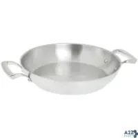 Browne Foodservice 5724172 Thermalloy Paella Pan, 3 Qt., 11" Dia. X 2"H, Without